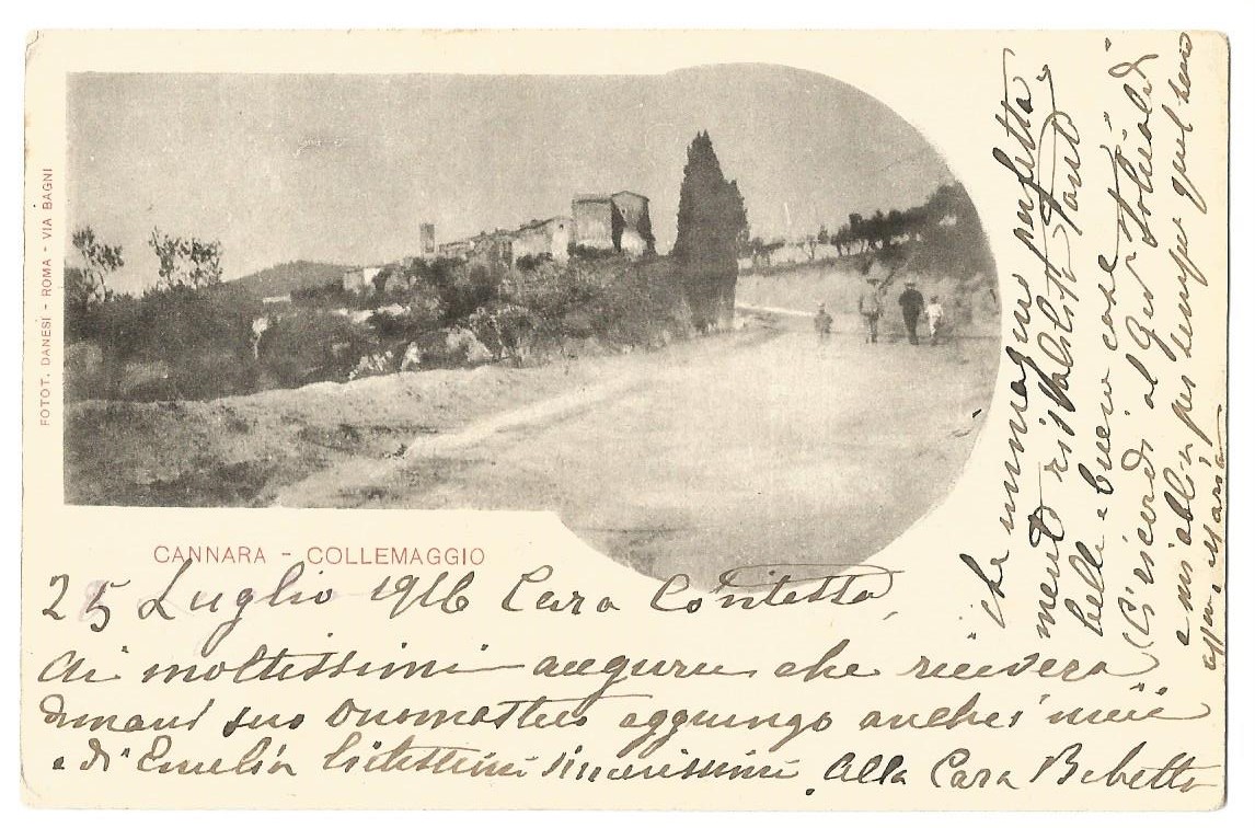 Cannara — Collemaggio (cartolina, 1916)