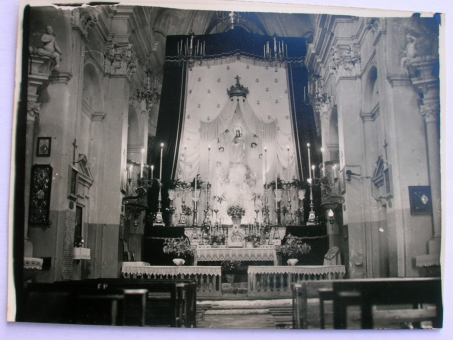 Cannara — Interno della chiesa
