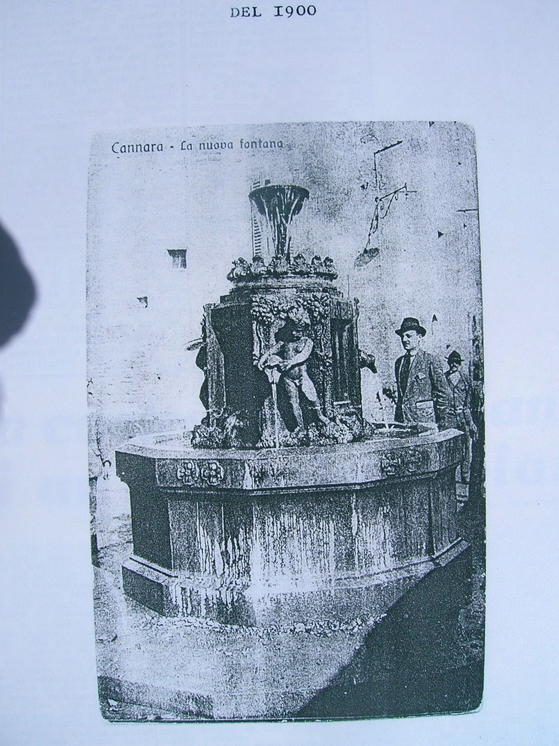 Cannara — La nuova fontana (Bruno Bini, 1900)