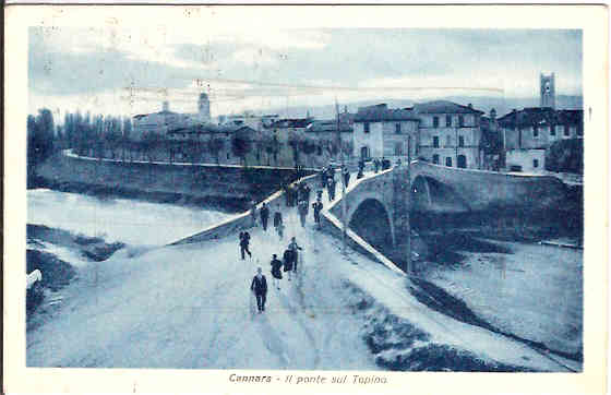Cannara — Il ponte sul Topino